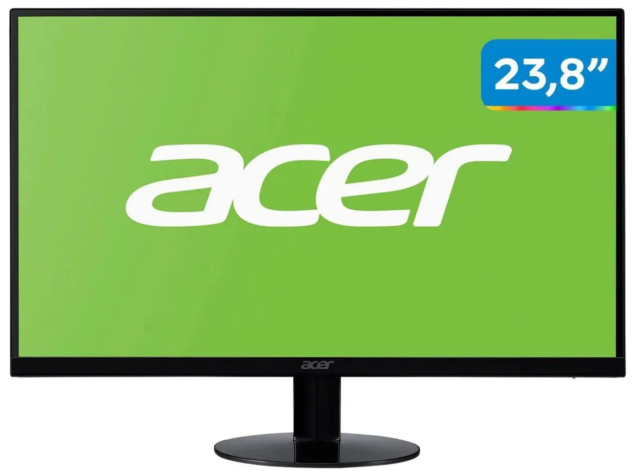 (Cliente Ouro) Monitor Acer Ultra-Thin 23,8&Quot; 120hz 1ms Full Hd Ips Led Hdmi Sa240y